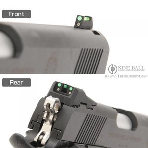 Nine Ball Hi-Capa 5.1 Hybrid Tritium Sight