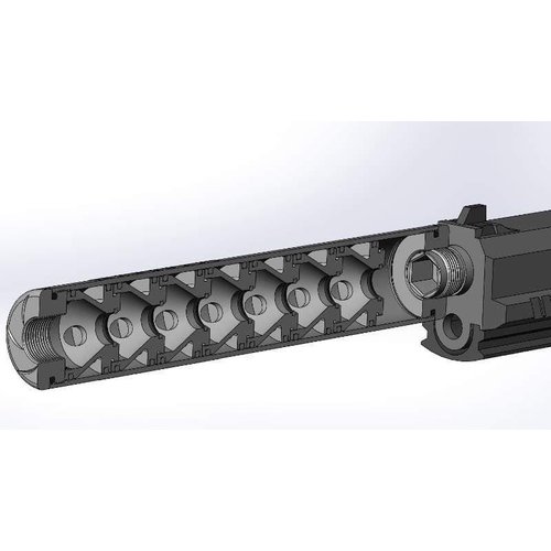 Maple Leaf MK23/VSR "Whisper" Silencer 14CCW/CW & 16MM CW (Small) Maple Leaf MK23/VSR "Whisper" Silencer 14CCW/CW & 16MM CW (Small)
