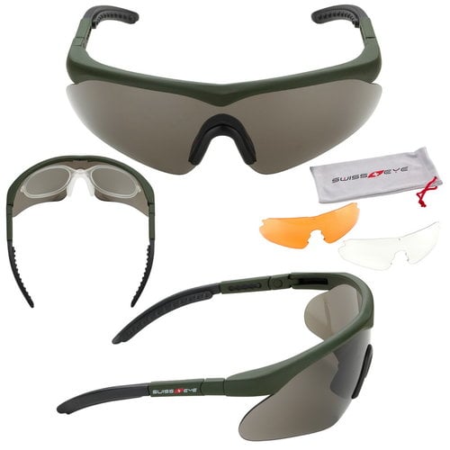 SwissEye Raptor Glasses (Green)