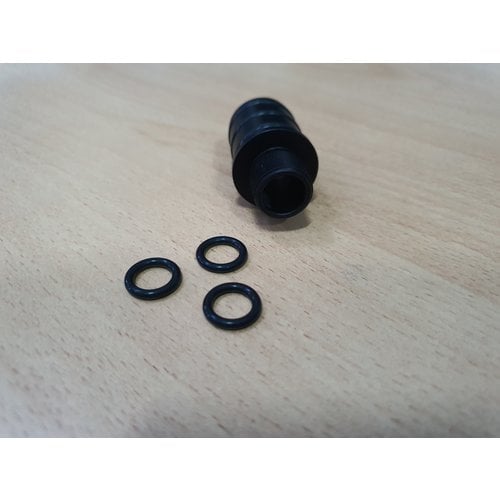 LeesPrecision CNC Machined 14mm CCW Thread Adapter For Silverback SRS Carbon Barrels