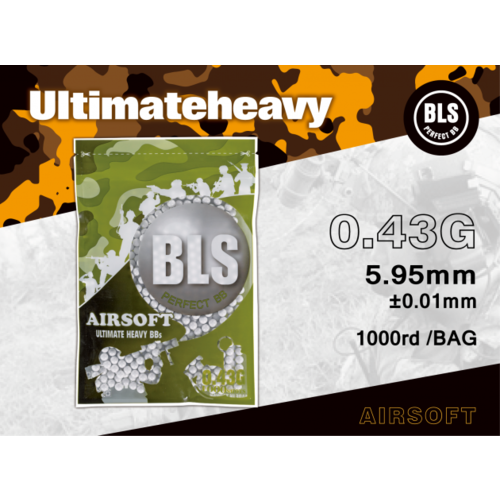 BLS 0.43 BIO Ultimate Heavy BBs 1000rds