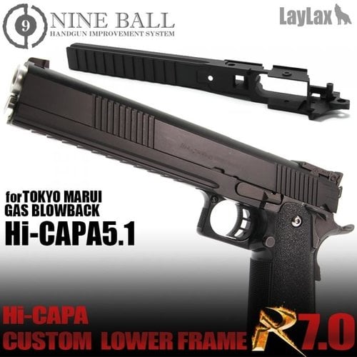 Nine Ball TM Hi-Capa Custom Lower Frame R 7.0