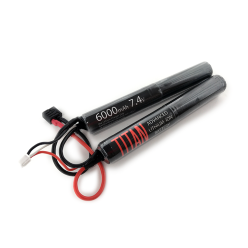 Titan Lithium Ion 6000mAh 7.4V Nunchuck T-Plug - Deans