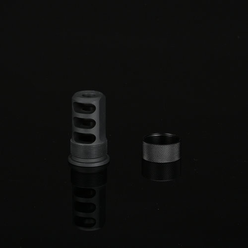 Silverback SRS .338 Muzzle Brake - Model A2 (DTSS Silencer Compatible) Silverback SRS .338 Muzzle Brake - Model A2 (DTSS Silencer Compatible)