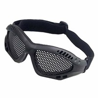 Steel Mesh goggles - Black