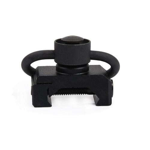 Metal RIS Thin Rail Mount QD Sling Swivel Metal RIS Thin Rail Mount QD Sling Swivel