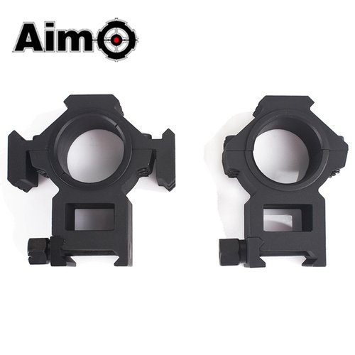 Aim-O Tri-Sided Rail 25.4-30mm Split Ring Mount