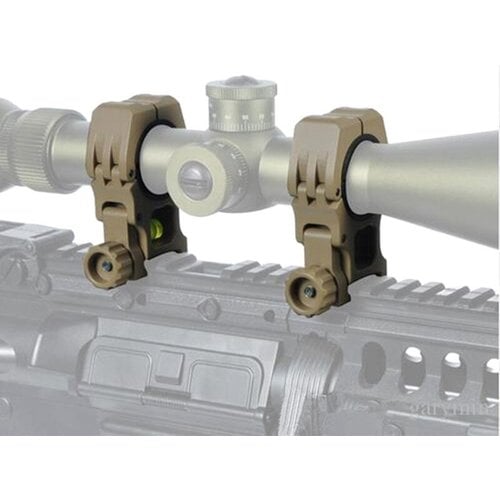 Aim-O M10 1 Inch to 30mm Scope Rings With Level