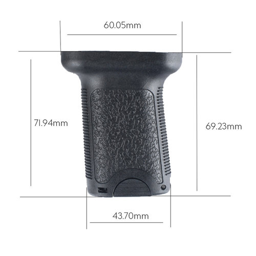 MP Short Grip M-LOK / KeyMod - Black MP Short Grip M-LOK / KeyMod - Black