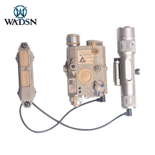 WADSN Tactical Pressure Switch Double Plug - Dark Earth