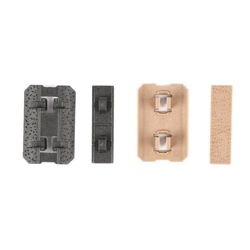 MP Type 2 M-LOK Rail Covers Black (12 pieces)