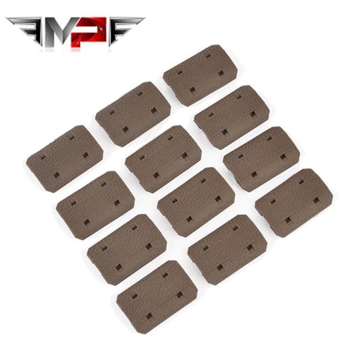 MP Type 2 M-LOK Rail Covers Dark Earth (12 pieces)