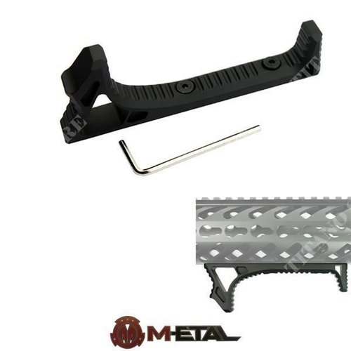 Metal M-lok Link Curved Foregrip Black Metal M-lok Link Curved Foregrip Black