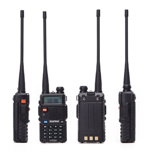 BAOFENG Uv5r Professional Two Way Radio Black