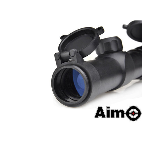 Aim-O 1-4x24 Tactical Scope - Black