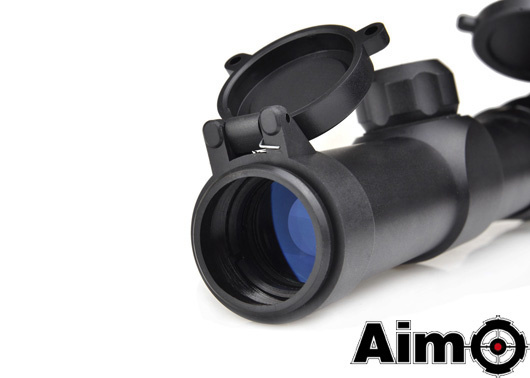 thumbnail image 2 of AIM Sports XPF 1-4x24 First Focal Plane Scope With Illuminated Mil-Dot Reticle & Rings 2 of 6