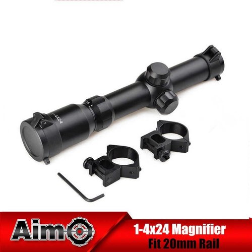 Aim-O 1-4x24 Tactical Scope Black