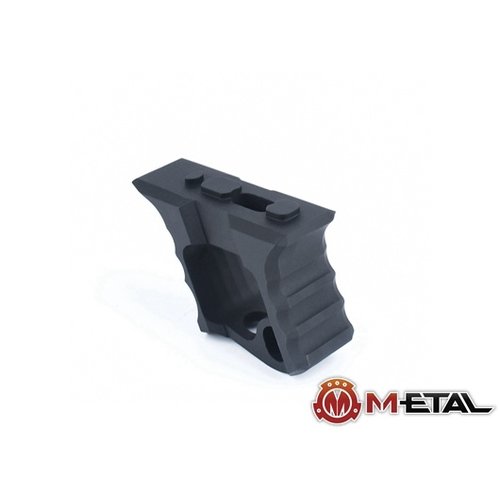 Metal TD Halo AR-15 Hand Stop For KeyMod & M-LOK - Black