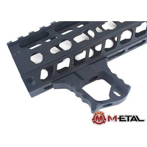 Metal TD Halo AR-15 Hand Stop For KeyMod & M-LOK - Black Metal TD Halo AR-15 Hand Stop For KeyMod & M-LOK - Black