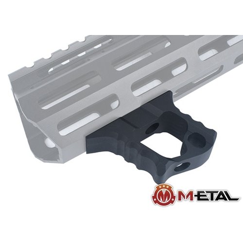 Metal TD Halo AR-15 Hand Stop For KeyMod & M-LOK - Black Metal TD Halo AR-15 Hand Stop For KeyMod & M-LOK - Black