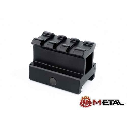 Metal 1 Inch Rail Mount Riser