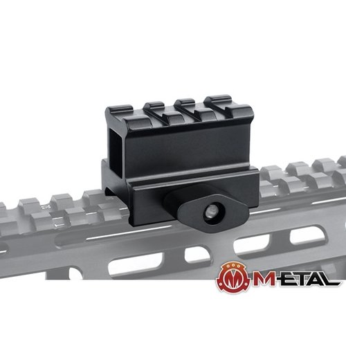 Metal 1 Inch Rail Mount Riser