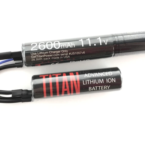 Titan Lithium Ion 2600mAh 11.1v Nunchuck T-Plug -  Deans