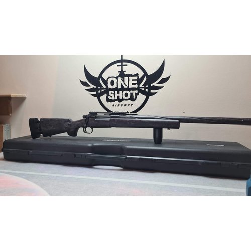 One Shot Airsoft Gun Skin SSG24/Mod24 Multicam Black One Shot Airsoft Gun Skin SSG24/Mod24 Multicam Black