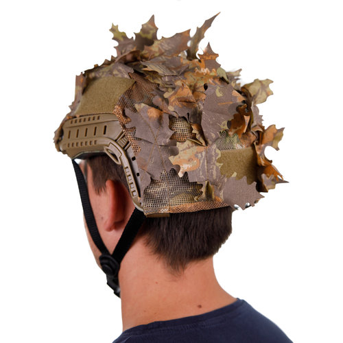 STALKER Helmet Cover - Brown Oak STALKER Helmet Cover - Brown Oak