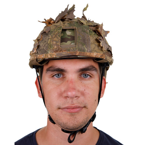 STALKER Helmet Cover - Brown Oak STALKER Helmet Cover - Brown Oak
