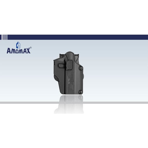 Amomax Universal Tactical Holster - Black (Fits AAP01)