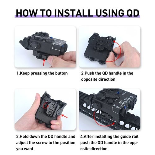 WADSN Peq DBAL-A2 Box Mini With Light And Strobe Function WADSN Peq DBAL-A2 Box Mini With Light And Strobe Function