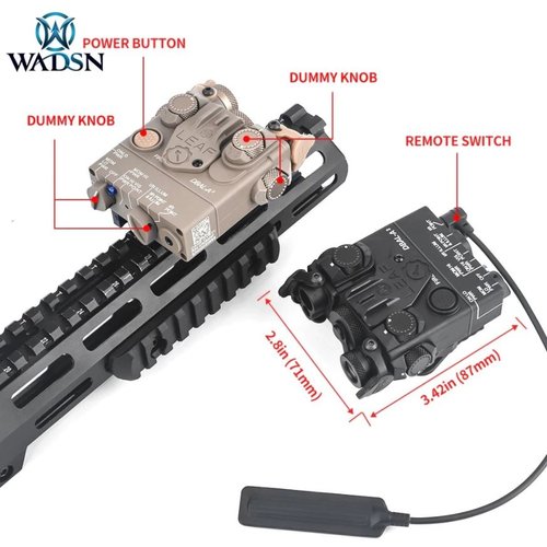 WADSN Peq DBAL-A2 Box Mini With Light And Strobe Function WADSN Peq DBAL-A2 Box Mini With Light And Strobe Function