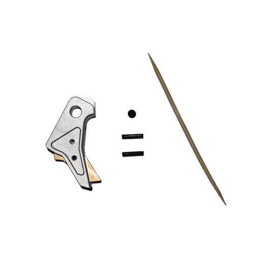 Wii Tech G Series (TM, WE) Tactical Trigger B Silver Gold Wii Tech G Series (TM, WE) Tactical Trigger B Silver Gold