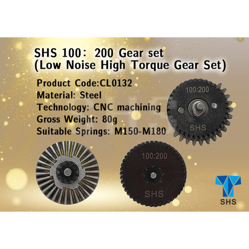 SHS 100:200 Gear Set SHS 100:200 Gear Set