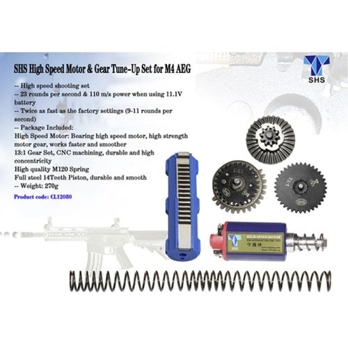 SHS Complete Tune-up kit for V2 Gearbox