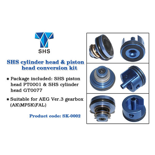 SHS V3 Piston- und Zylinderkopfsatz mit hohem Durchfluss