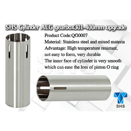 SHS Zylinder AEG Für 201-400mm Lauf Upgrade glatt