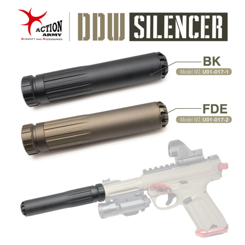 Action Army AAP-01 Schalldämpfer FDE (14 mm CCW) Action Army AAP-01 Schalldämpfer FDE (14 mm CCW)