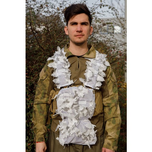 STALKER Snow White Chest Rig Covers (Infrared Treated) STALKER Snow White Chest Rig Covers (Infrared Treated)