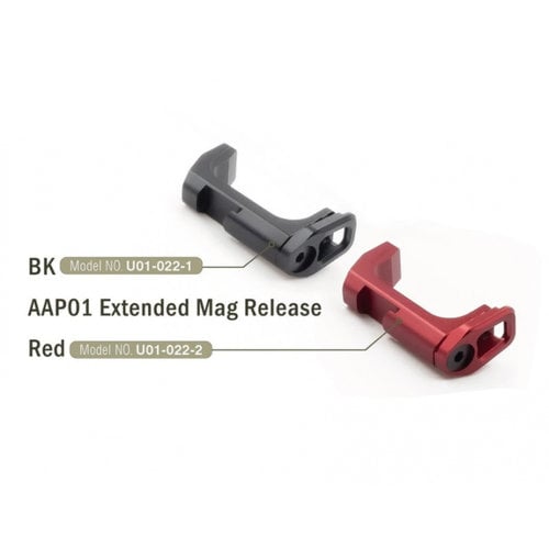 Action Army Extended Mag Release für AAP-01 - Rot