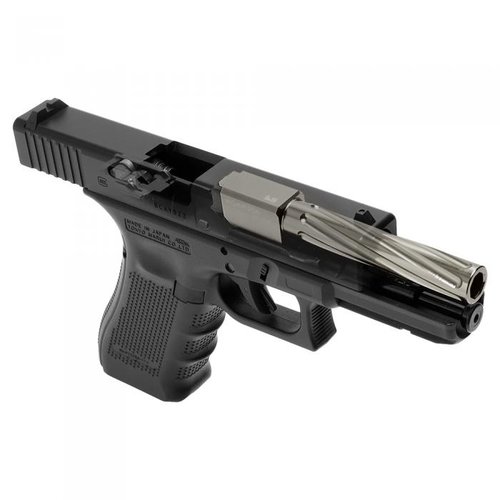 Nine Ball G Series 17 Non-Recoiling "Fixed" Outer Barrel - Gun Metal Gray Nine Ball G Series 17 Non-Recoiling "Fixed" Outer Barrel - Gun Metal Gray