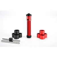 TAC 41 Variable Mass Piston (Red) | Piston Cup NBR 70 (Black)