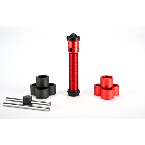 Silverback TAC 41 Variable Mass Piston (Red) | Piston Cup NBR 70 (Black)
