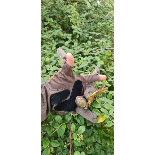 STALKER 3D Leaf Suit Gloves Brown