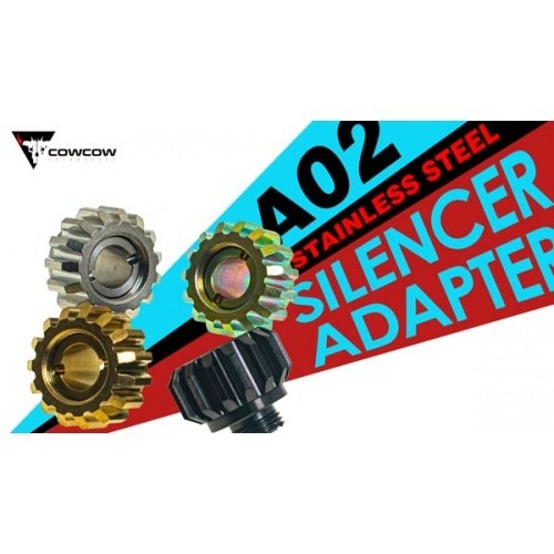 Cow Cow Technology A02 Silencer Adapter - Rainbow