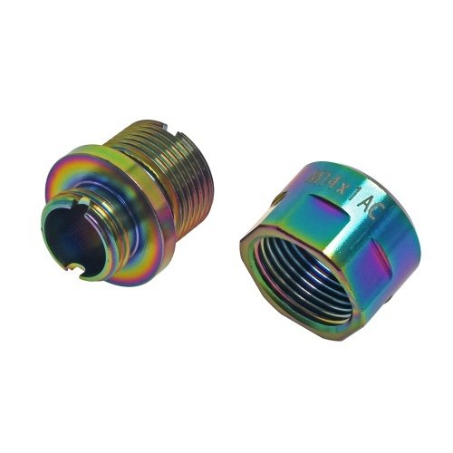 Cow Cow Technology A01 Silencer Adapter - Rainbow