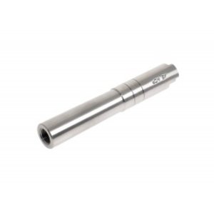 Cow Cow Technology 4.3 Threaded Outer  Barrel (.45 marking) - Silver