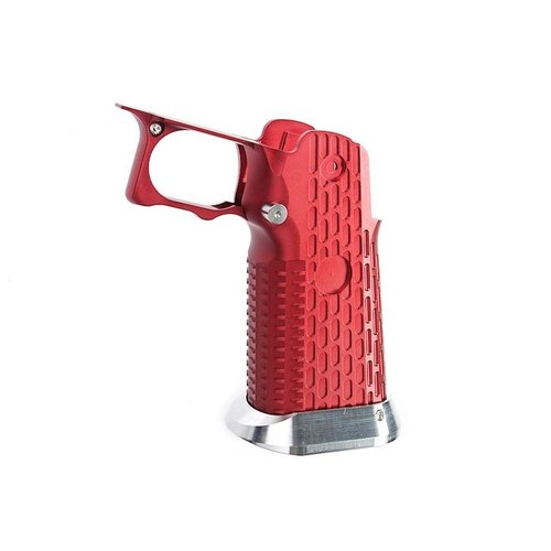 GunSmith Bro's Type 13 Aluminum Grip for Hi-Capa - Red GunSmith Bro's Type 13 Aluminum Grip for Hi-Capa - Red