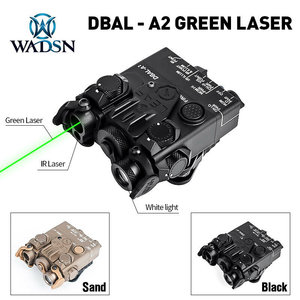 WADSN Taktische PEQ DBAL-A2 Zielgeräte (Grün + IR Laser + Weißlicht)